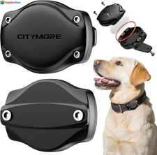 Airtag Dog Collar Holder[1 Pack] Waterproof Protective Case Compatible with Appl
