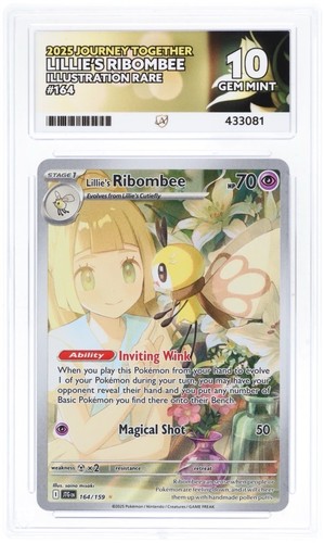 Lillie's Ribombee graded ACE 10 for sale on eBay