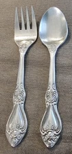 Stanley Roberts SRB269 Stainless Korea Serving Set Of 2 Korea spoon fork