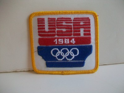 USA cloth Olympic patch 1984