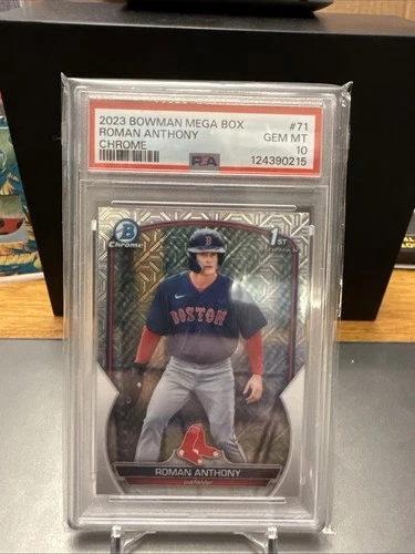 2023 Bowman Chrome 1st Prospects Roman Anthony #BCP-71 Mojo Refractor PSA 10