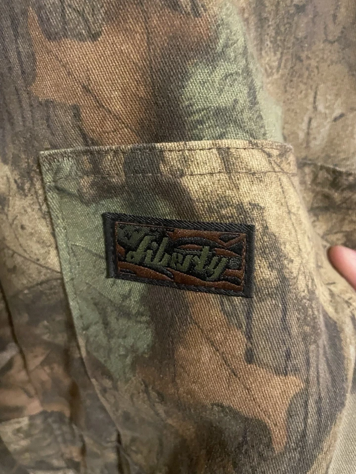 Liberty Coveralls Mens XL Regular Camo Insulated Advantage Timber Hunting Suit - Image 4 of 4
