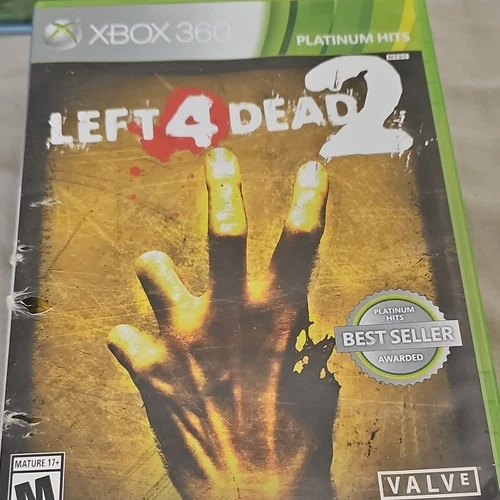 Left 4 Dead 2 Xbox 360 Platinum Hits Valve Shooter Survival Horror M Multiplayer
