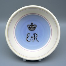 POOLE POTTERY 1953 CORONATION 5" DISH QUEEN ELIZABETH COMMEMORATIVE BOWL PERFECT
