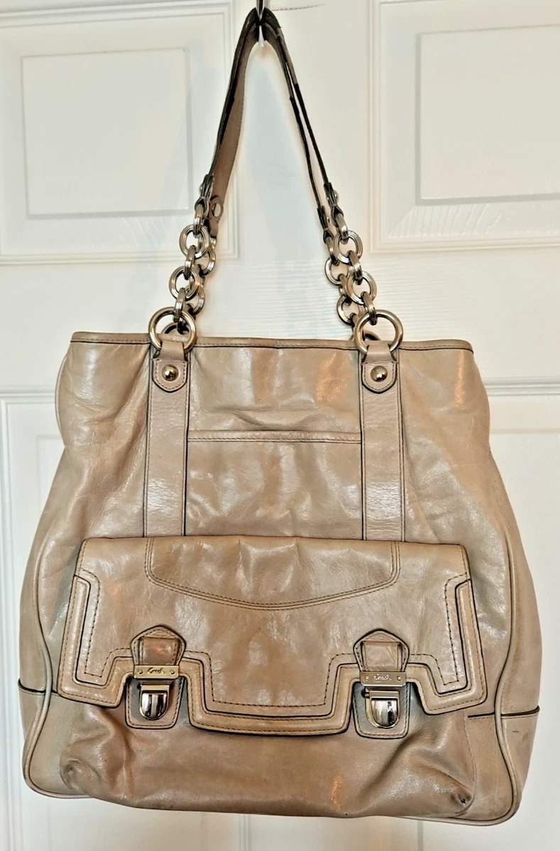 Coach Poppy Shoulder Bag Gray Bags & Handbags for Women for sale