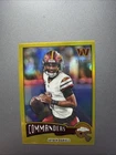 2025 Topps Chrome Throwback Jayden Daniels Yellow /275 1975-34