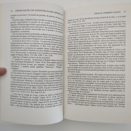 Creencias De Los Adventistas Del Septimo Dia Hardcover Book Amanda Collins 1988 - Picture 12 of 21