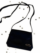 DKNY paperclip black Crossbody Bag Magnetic C...