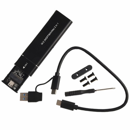 M2 SSD Enclosure Type-C Interface 22*42mm, 22*60mm, 22*80mm Support For 3D Games - Photo 9/33
