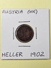 COINS - AUSTRIA - 1 HELLER 1902