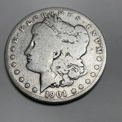 1901 S Morgan Silver Dollar Good