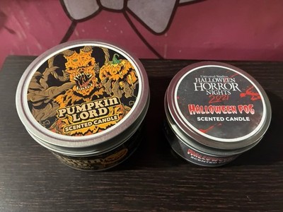 RARE LOT OF CANDLES FROM HORROR NIGHTS