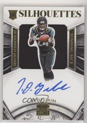 2015 Crown Royale Silhouettes Gold Signatures 22/49 TJ Yeldon Rookie Auto RC 2r8