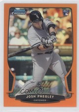 2013 Bowman Draft Chrome Orange Refractor 4/25 Josh Phegley #15 0j6