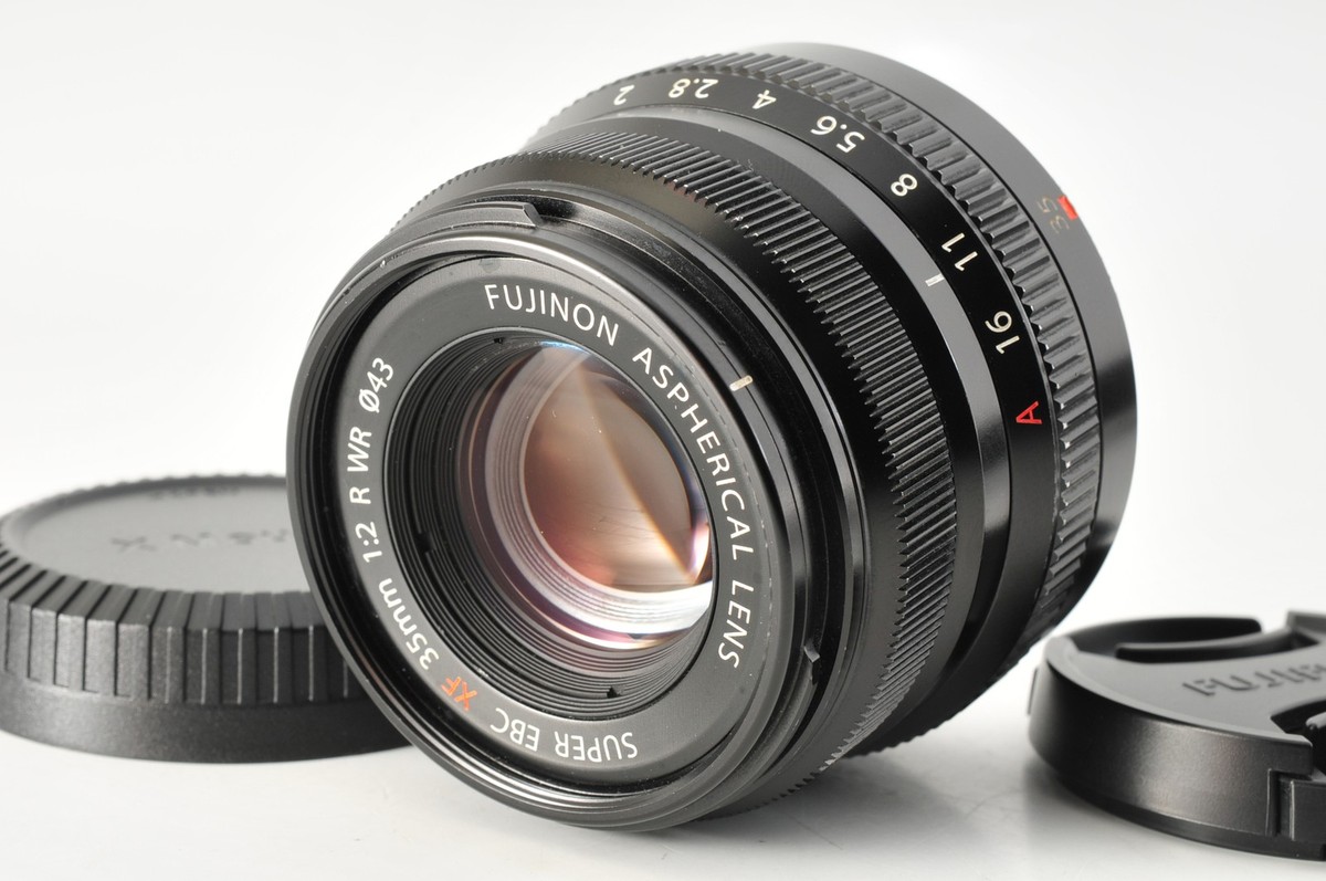 MINT] Fujifilm Fujinon XF 35mm F/2 R WR Lens Black from