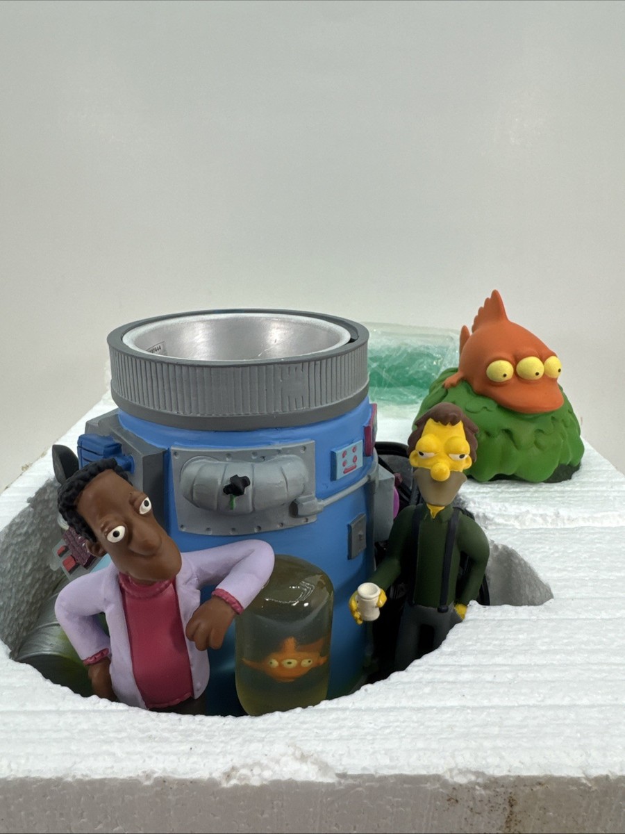 NECA The Simpsons MOTION LAVA LAMP Glow in The Dark Scene 2003