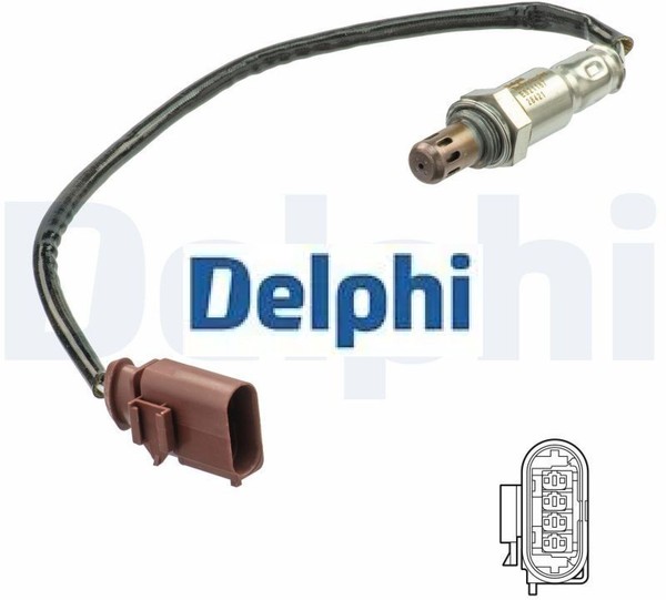 Delphi ES21187-12B1 Lambdasonde Lamdasonde FüR Audi FüR Seat FüR VW-image