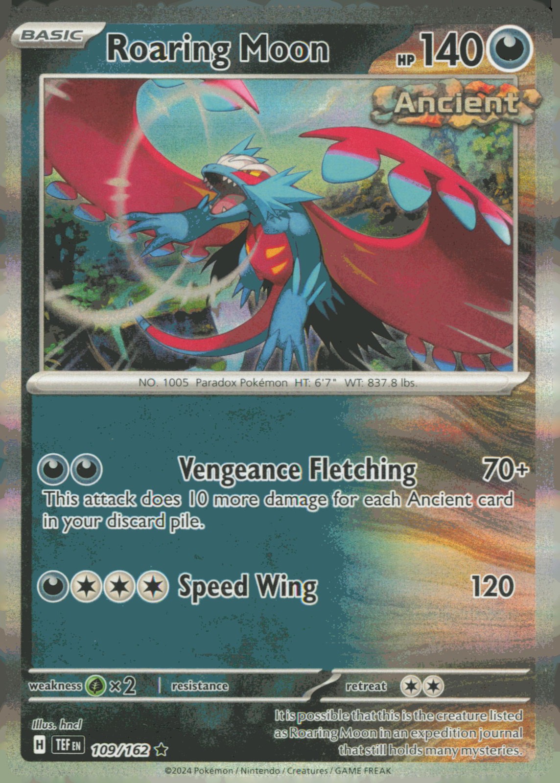 SV05: Temporal Forces #109/162 Roaring Moon