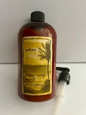 New Wen Chaz Dean Summer Mango Coconut Cleansing Conditioner 16 oz with Pump
