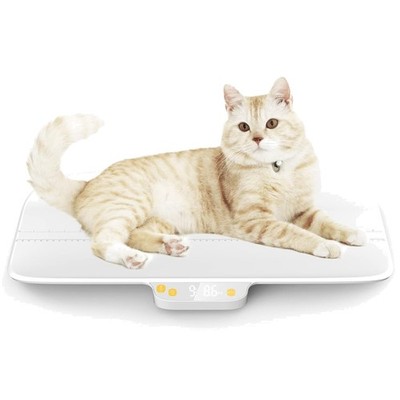 Digitale Haustierwaage Babywaage Präzision 0,08oz/2g Max 30kg/66lbs Auto-Hold...
