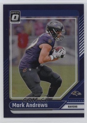 2024 Panini Donruss Optic Purple Prizm 38/60 Mark Andrews #16 ww1