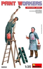MiniArt 1/35 Paint Workers (2 figures) with Accessories