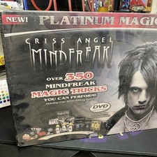 Criss Angel Mindfreak Platinum Magic Kit NEW 350 tricks DVD Included