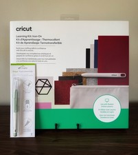Cricut Learning Kit Iron On and TrueControl Knife Tool New Sealed