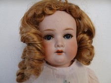 20'' Armand Marseille doll,A1M 370,Germany,bisque head,leather body,compo arms
