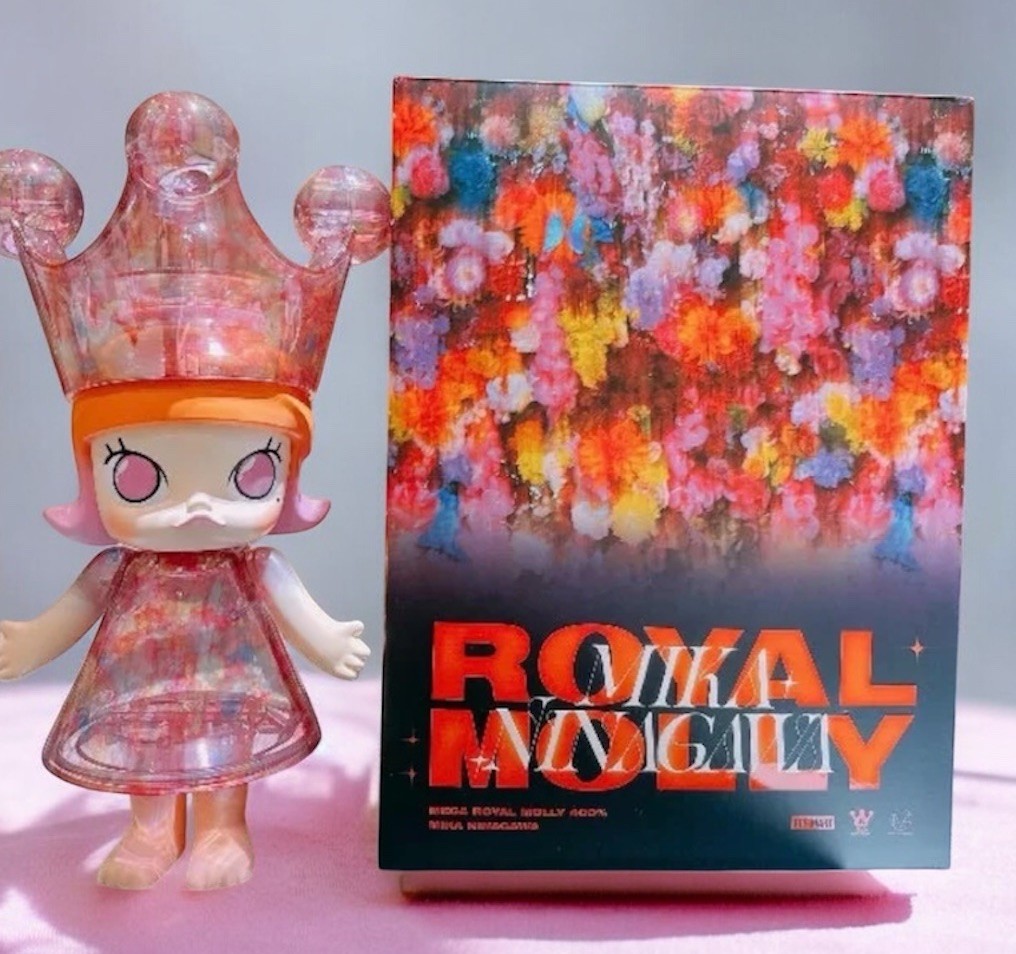 MEGA ROYAL MOLLY 400% MIKA NINAGAWA Collectible Authentic Pop Mart