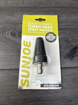#ad Sun Joe Universal Turbo Head Spray Nozzle SPX Series SPX TSN 34S $12.50