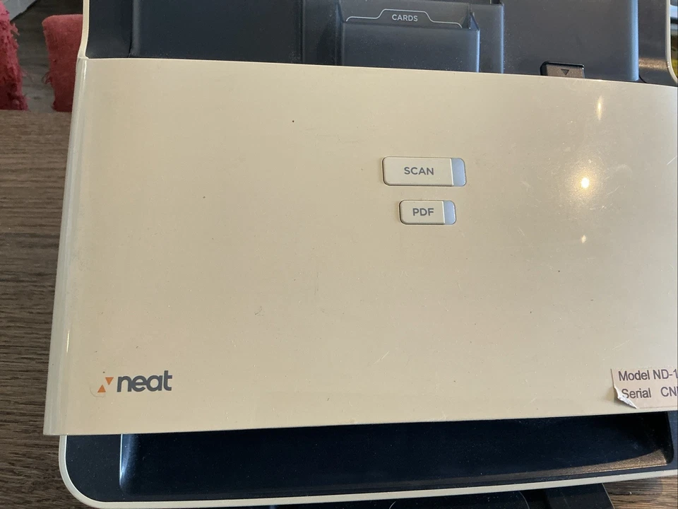 Neat Desk Desktop Scanner & Digital Filing System ND-1000 - UNTESTED - Image 3 of 4