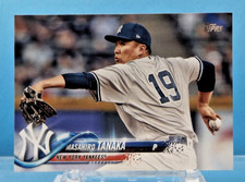 2018 Topps #160 - Masahiro Tanake - New York Yankees - Near Mint