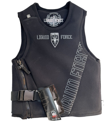 Liquid Force ANALOG Comp Impact Vest Wake-Surf-Ski   Mens S  32''- 36'' Chest