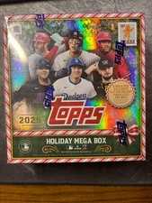 2025 Topps MLB Baseball Holiday Mega Box New Factory Sealed