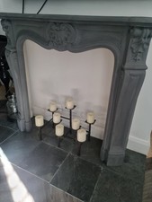 Louis Vintage French Style Grey Fire Surround