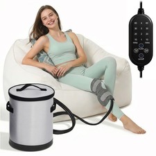 MQ 14 QT Ice Machine for Knee After Surgery, Programmable Timer Gray Nylon Bu...