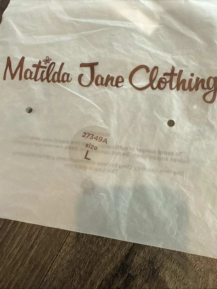 Matilda Jane Forward March Socks Girls Sz L New NIB - Изображение 3 из 4