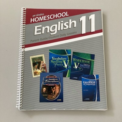 Abeka Homeschool English 11 Parent Guide Teacher's Edition Spiral 2018