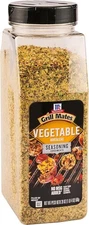(Free Duty Tax) McCormick Grill Mates Vegetable Seasoning, 20 oz - One 20 Ou