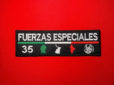 CDN Los Chukys Fuerzas Especiales 35 Patch   Operativa 35 / Batallón 35
