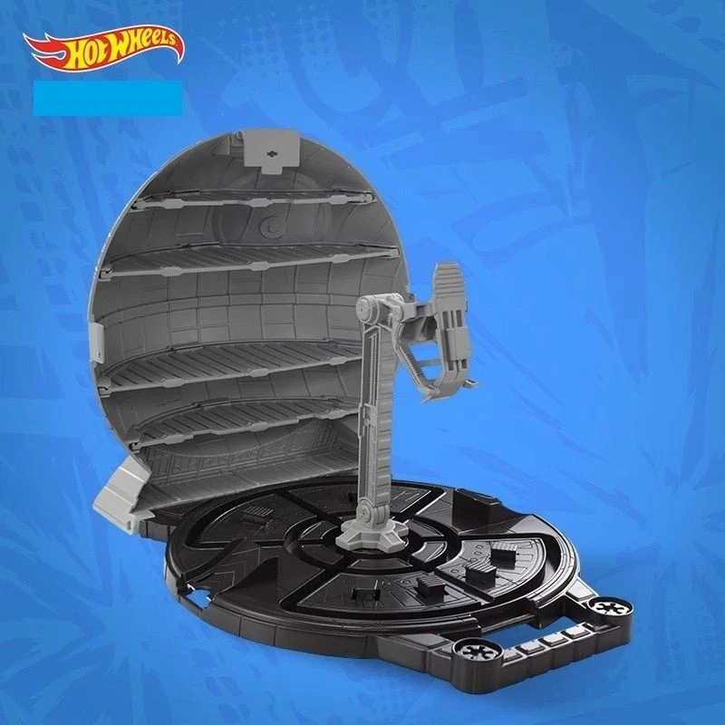 Hot Wheels Star Wars Estación Espacial CGN73 Die-Cast Coche Modelo Caja de Almacenamiento Niño Juguete Foto 2 de 4