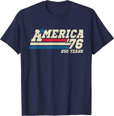 America Retro 250 Years 250th Anniversary USA 1776 2026 T-Shirt