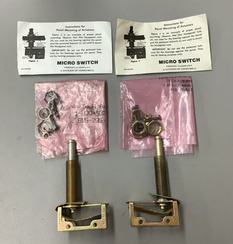 Lot of 2 Honeywell Microswitch MC7711 Microswitch Plunger Actuator (b635)