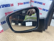 Hyundai i10 2011 MK1 PASSENGER SIDE ELECTRIC BLACK WING DOOR MIRROR E4022717