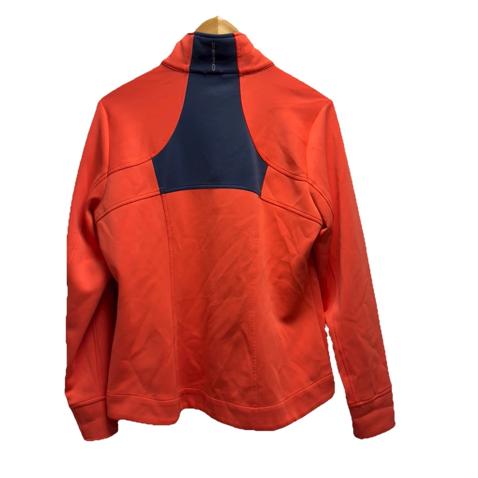 Chaqueta de golf Zero Restriction para mujer L naranja cremallera completa Pine Valley Performance Foto 4 de 4