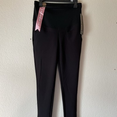 Free Haven Women s  Maternity Black Dress Pants Size Medium #E