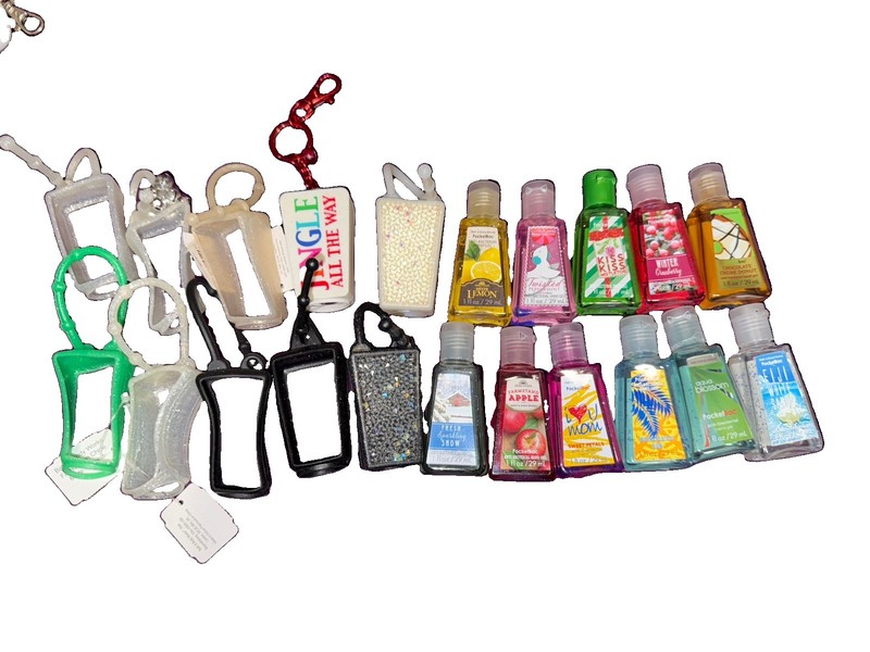 Vintage BBW PocketBac Retired Bath & Body Works Sanitizers & Holders | 11 in LOT