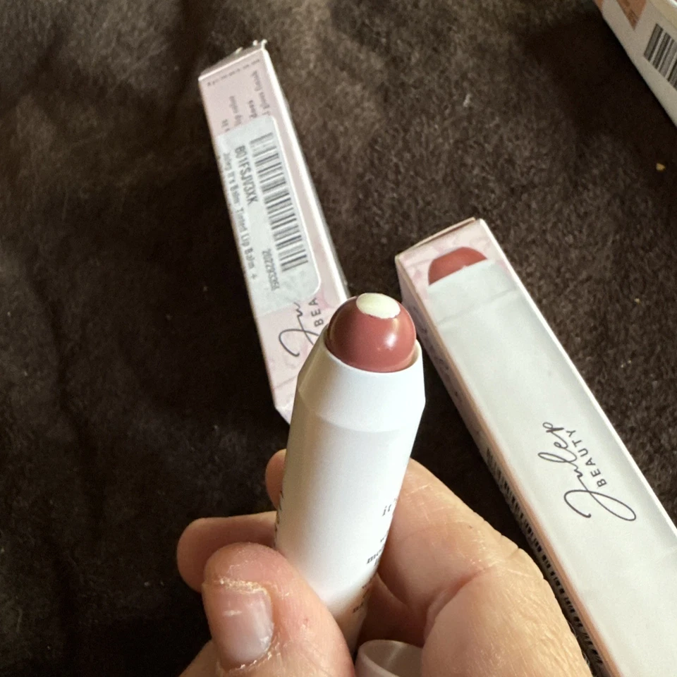 JULEP It's Balm: bálsamo labial tintado + color de labios edificable - malva vintage - 0,06 oz Foto 2 de 2
