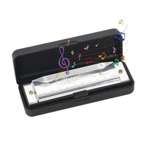 Diatonic Harmonica in C, 10 Holes